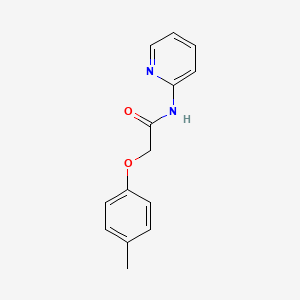 2-(4-methylphenoxy)-N-(pyridin-2-yl)acetamide