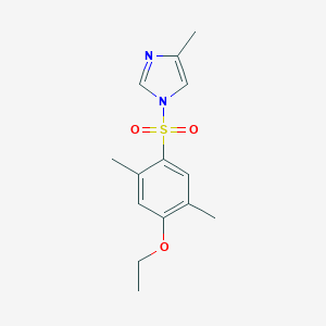 1-[(4-Ethoxy-2,5-dimethylphenyl)sulfonyl]-4-methylimidazole