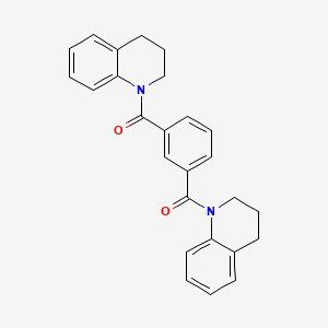 1,1'-(1,3-phenylenedicarbonyl)bis-1,2,3,4-tetrahydroquinoline