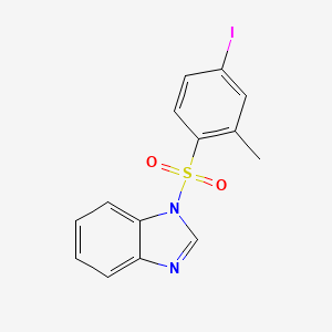 1-[(4-iodo-2-methylphenyl)sulfonyl]-1H-benzimidazole