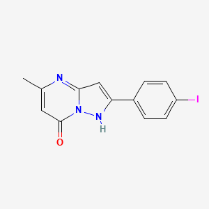 2-(4-iodophenyl)-5-methylpyrazolo[1,5-a]pyrimidin-7-ol