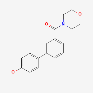 4-[(4'-methoxy-3-biphenylyl)carbonyl]morpholine