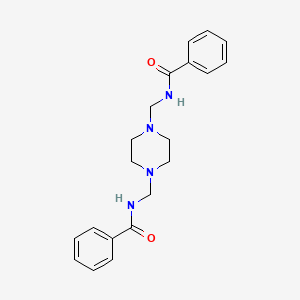 N,N'-[1,4-piperazinediylbis(methylene)]dibenzamide