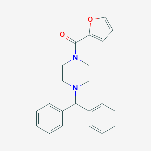 (4-Benzhydrylpiperazin-1-yl)-(furan-2-yl)methanone