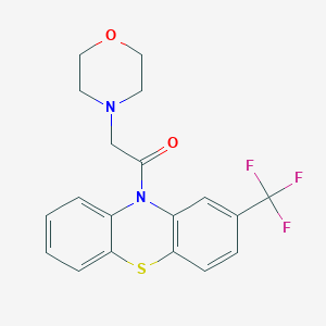 2-(morpholin-4-yl)-1-[2-(trifluoromethyl)-10H-phenothiazin-10-yl]ethanone