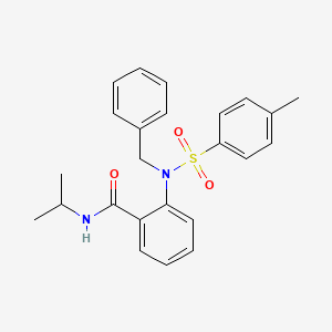 2-{benzyl[(4-methylphenyl)sulfonyl]amino}-N-isopropylbenzamide