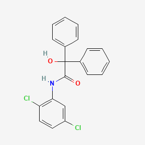 N-(2,5-dichlorophenyl)-2-hydroxy-2,2-diphenylacetamide