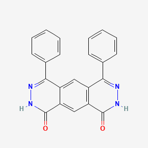 4,6-diphenylpyridazino[4,5-g]phthalazine-1,9(2H,8H)-dione