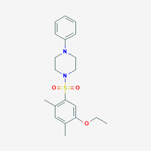 1-[(5-Ethoxy-2,4-dimethylphenyl)sulfonyl]-4-phenylpiperazine