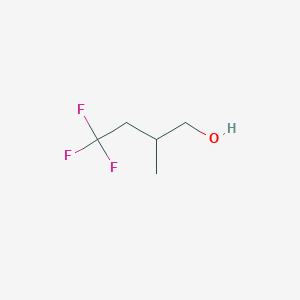molecular formula C5H9F3O B034582 2-Methyl-4,4,4-trifluorobutanol CAS No. 107103-95-7