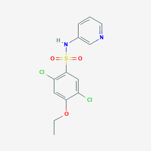 2,5-dichloro-4-ethoxy-N-pyridin-3-ylbenzenesulfonamide