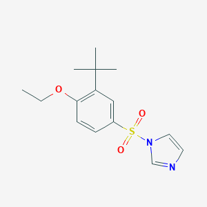 1-(3-Tert-butyl-4-ethoxyphenyl)sulfonylimidazole