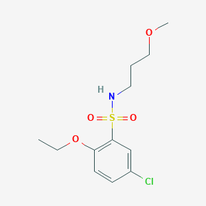 [(5-Chloro-2-ethoxyphenyl)sulfonyl](3-methoxypropyl)amine