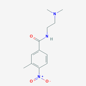 N-[2-(dimethylamino)ethyl]-3-methyl-4-nitrobenzamide