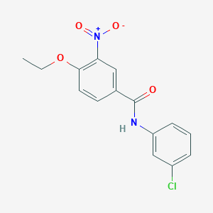 N-(3-chlorophenyl)-4-ethoxy-3-nitrobenzamide