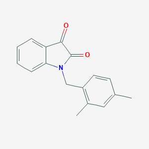 B346134 1-(2,4-dimethylbenzyl)-1H-indole-2,3-dione CAS No. 406477-11-0