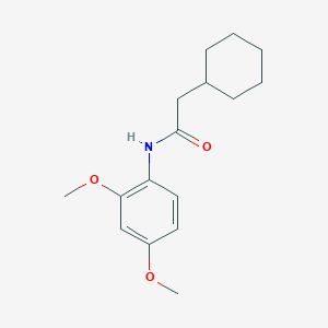 2-cyclohexyl-N-(2,4-dimethoxyphenyl)acetamide