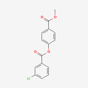 4-(methoxycarbonyl)phenyl 3-chlorobenzoate