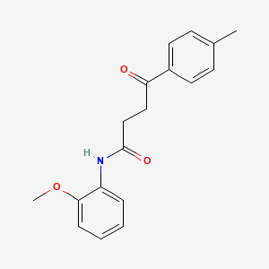 N-(2-methoxyphenyl)-4-(4-methylphenyl)-4-oxobutanamide