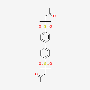 4,4'-(4,4'-biphenyldiyldisulfonyl)bis(4-methyl-2-pentanone)