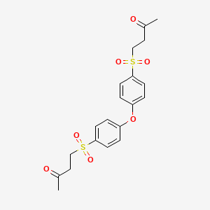 4-{4-[4-(3-Oxo-butane-1-sulfonyl)-phenoxy]-benzenesulfonyl}-butan-2-one