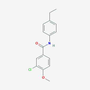 3-chloro-N-(4-ethylphenyl)-4-methoxybenzamide