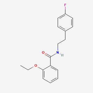 2-ethoxy-N-[2-(4-fluorophenyl)ethyl]benzamide