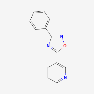 3-phenyl-5-(3-pyridyl)-1,2,4-oxadiazole