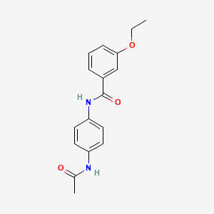 N-[4-(acetylamino)phenyl]-3-ethoxybenzamide