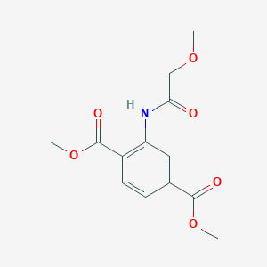 1,4-DIMETHYL 2-(2-METHOXYACETAMIDO)BENZENE-1,4-DICARBOXYLATE