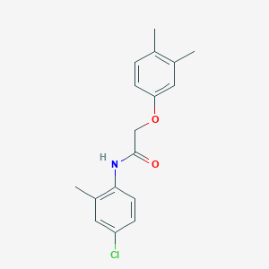 N-(4-chloro-2-methylphenyl)-2-(3,4-dimethylphenoxy)acetamide