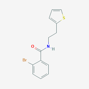 B346208 2-bromo-N-[2-(thiophen-2-yl)ethyl]benzamide CAS No. 941213-41-8