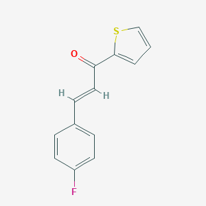 molecular formula C13H9FOS B346218 3-(4-氟苯基)-1-(2-噻吩基)-2-丙烯-1-酮 CAS No. 135950-61-7