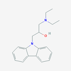 molecular formula C19H24N2O B346229 9-(3-Diethylamino-2-hydroxypropyl)carbazole CAS No. 91324-13-9