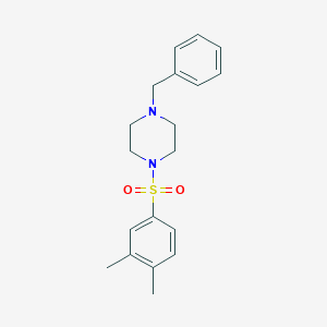 1-Benzyl-4-[(3,4-dimethylphenyl)sulfonyl]piperazine