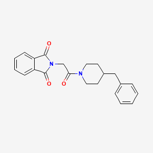 2-[2-(4-BENZYLPIPERIDIN-1-YL)-2-OXOETHYL]-2,3-DIHYDRO-1H-ISOINDOLE-1,3-DIONE