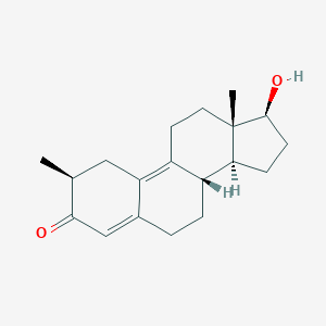 molecular formula C19H26O2 B034633 2-Methylestra-4,9-dien-3-one-17-ol CAS No. 105802-53-7