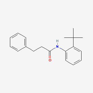 N-(2-tert-butylphenyl)-3-phenylpropanamide