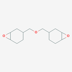 molecular formula C14H22O3 B034634 4,4'-(Oxybis(methylene))bis(7-oxabicyclo(4.1.0)heptane) CAS No. 103946-55-0