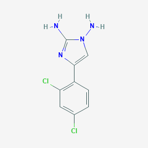 4-(2,4-Dichlorophenyl)imidazole-1,2-diamine