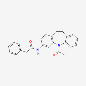 N-(5-acetyl-10,11-dihydro-5H-dibenzo[b,f]azepin-3-yl)-2-phenylacetamide