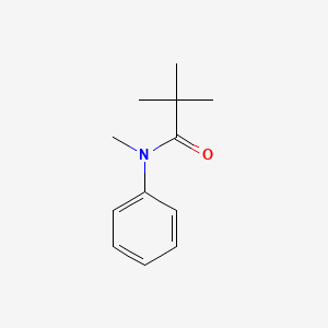 molecular formula C12H17NO B3464059 N,2,2-三甲基-N-苯基丙酰胺 CAS No. 16002-41-8