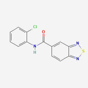 N-(2-chlorophenyl)-2,1,3-benzothiadiazole-5-carboxamide