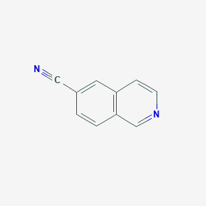 molecular formula C10H6N2 B034642 异喹啉-6-碳腈 CAS No. 106778-42-1