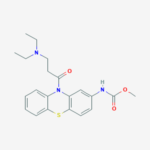 methyl [10-(N,N-diethyl-beta-alanyl)-10H-phenothiazin-2-yl]carbamate