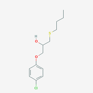 1-(butylthio)-3-(4-chlorophenoxy)-2-propanol