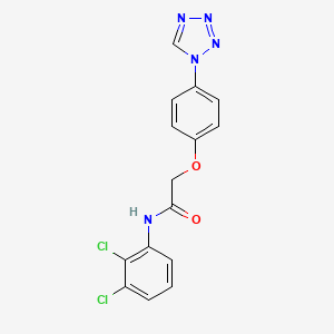 N-(2,3-dichlorophenyl)-2-[4-(1H-tetrazol-1-yl)phenoxy]acetamide