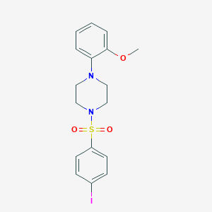 molecular formula C17H19IN2O3S B346593 Cambridge id 6967044 