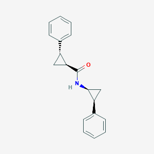 molecular formula C19H19NO B346654 (1S,2S)-2-phenyl-N-[(1S,2S)-2-phenylcyclopropyl]cyclopropanecarboxamide 