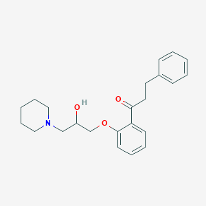 molecular formula C23H29NO3 B346664 Polysulfide rubber CAS No. 63148-67-4